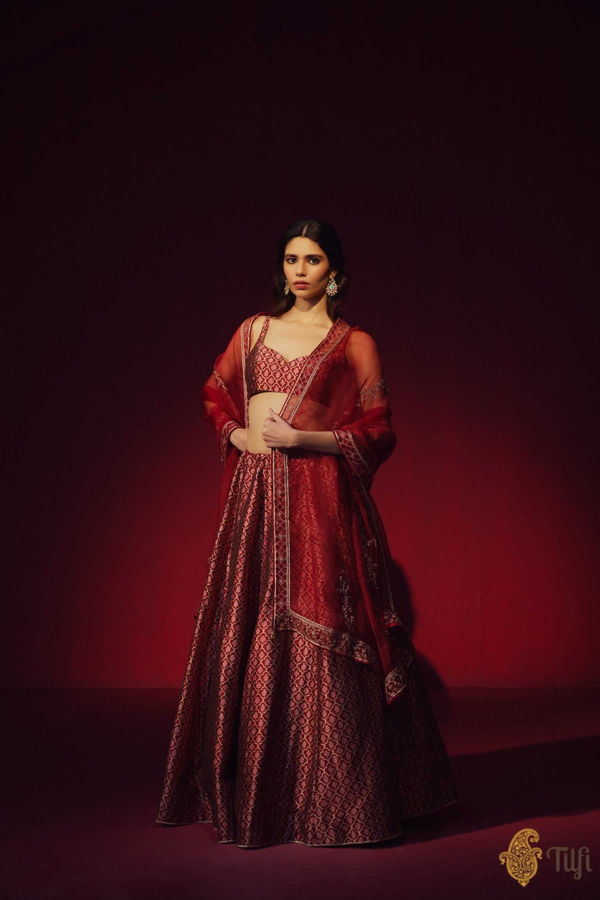 Pure Handloom Banarasi Lehengas - Tilfi