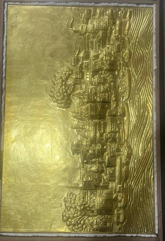 Ghat Brass Metal Handcrafted Artwork