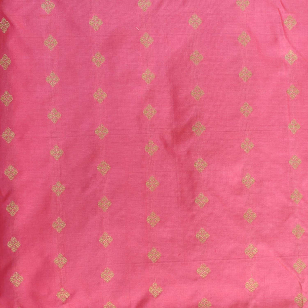 Peach-Rose Pink Pure Katan Silk Kadwa Banarasi Handloom Saree - Tilfi - 6