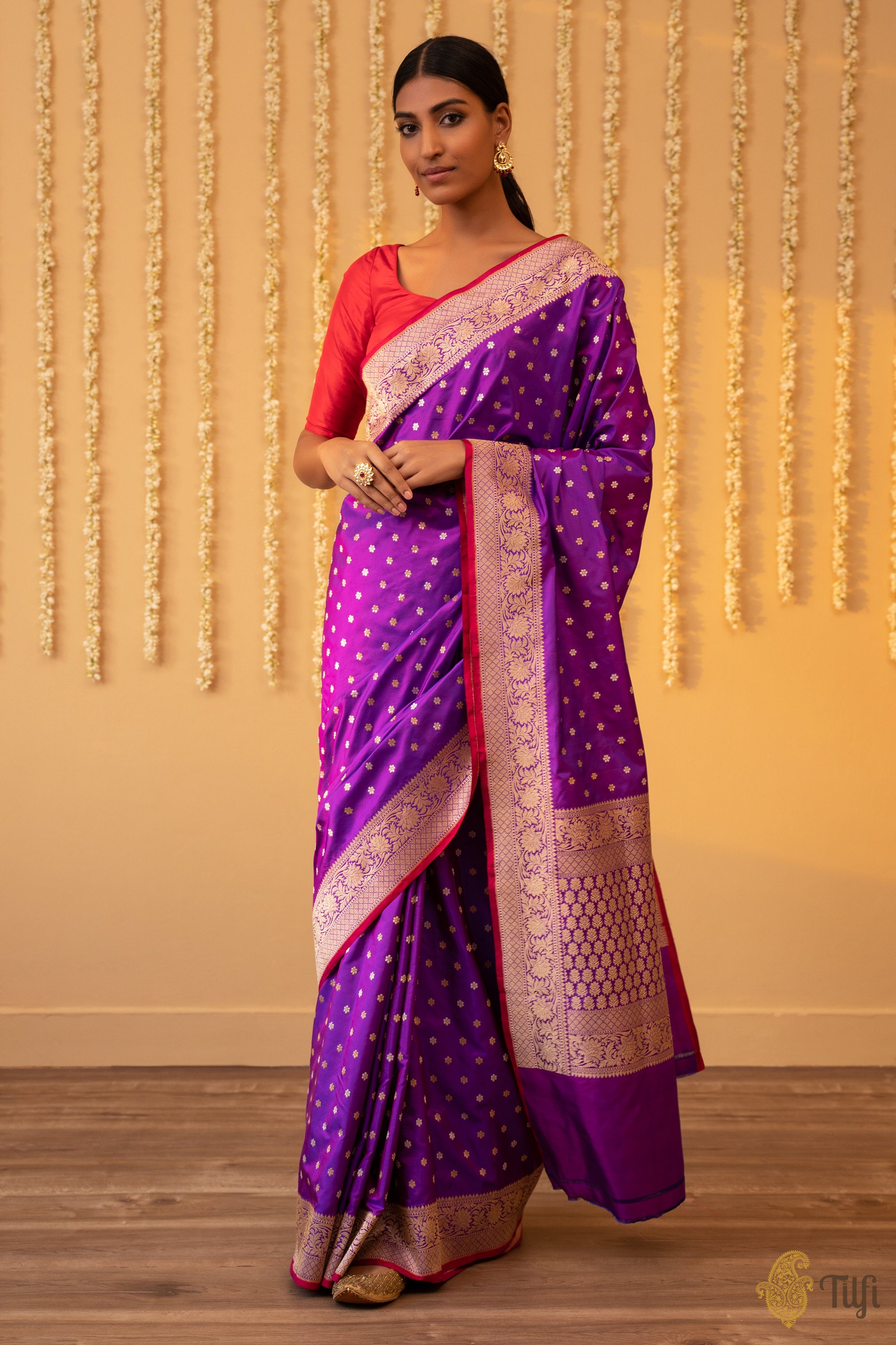 Pink And Magenta Sarees | Pink Silk & Pattu Saris Online