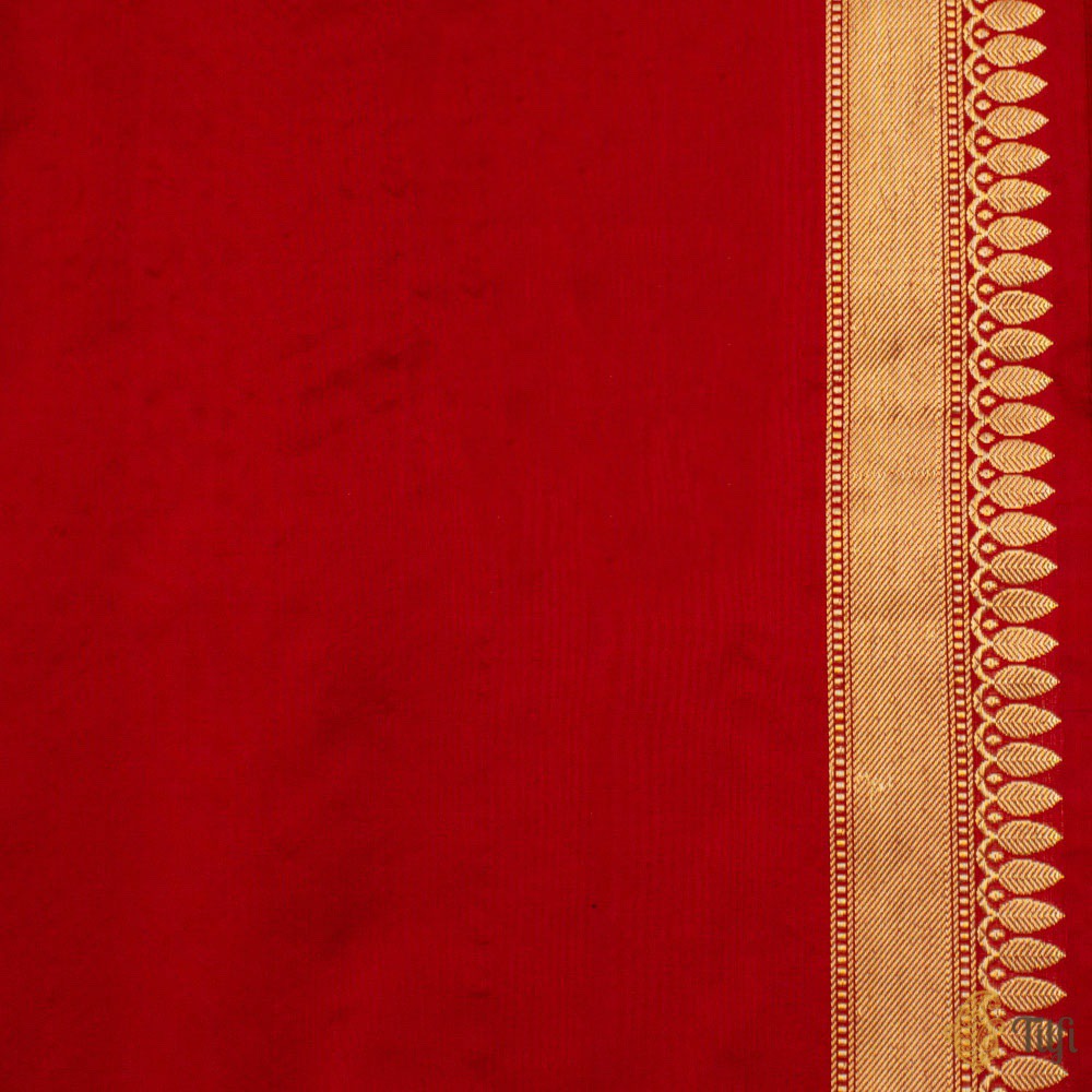 White-Black Checkered Pure Katan Silk Handloom Banarasi Saree